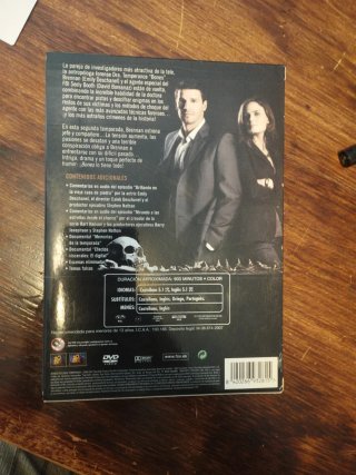 Bones Temporada 2 DVD