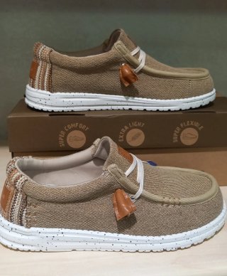 Mocassini U.S. Golf Club uomo beige 42