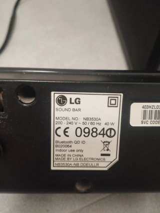 TV Panasonic 32 + Barra Sonido LG