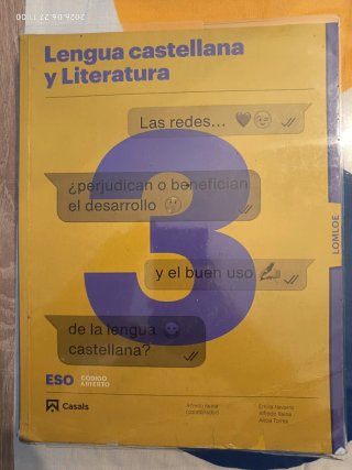 Lote libros de 3 la eso de fray pedro de Urbina