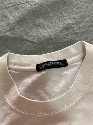 Camiseta Básica Blanca Chrome Hearts