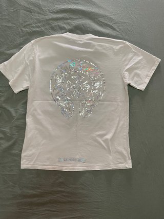 Camiseta Básica Blanca Chrome Hearts