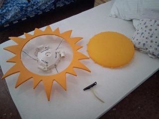 Lámpara Sol Decorativa