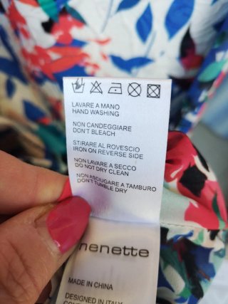 Abito donna Nenette fantasia floreale