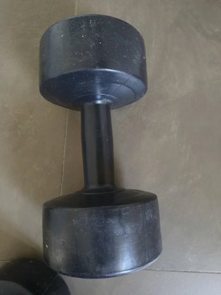 Juego de 2 pesas negras