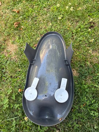 Asiento reductor bañera Luma gris
