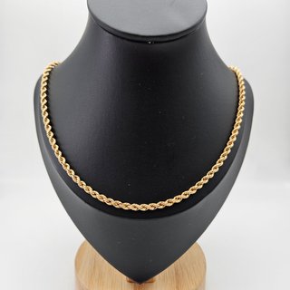 Cadena de Oro 18K, Cordon Salomonico, 7,39gr, 60cm