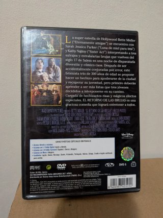 DVD El Retorno de las Brujas