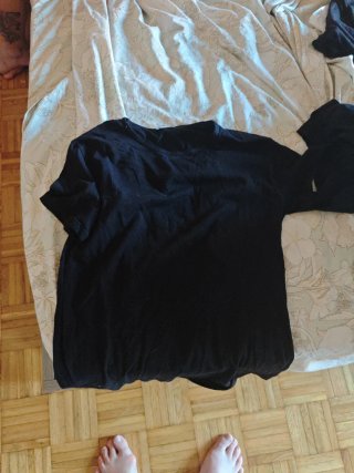 4 Magliette Uomo Enrico Coveri Nere Taglia L