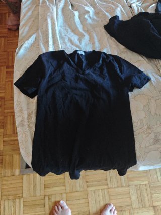 4 Magliette Uomo Enrico Coveri Nere Taglia L