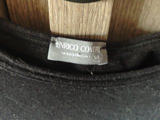 4 Magliette Uomo Enrico Coveri Nere Taglia L