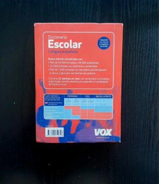 Diccionario Escolar de la Lengua Española Vox