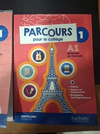 Libro Frances 1° ESO PARCOURS POUR LE COLLEGE A1