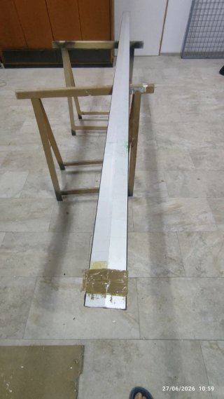 Regla para cortar cristal