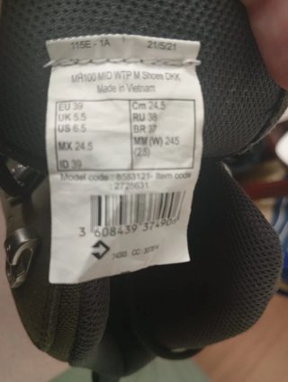 Zapatos de montaña Quechua