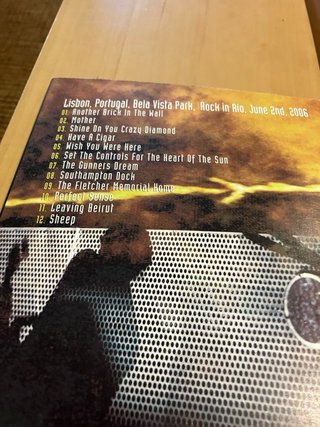 DVDs Roger Waters, Supertramp, RPWL