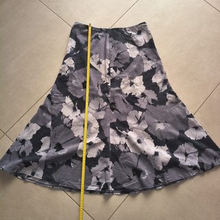 Gonna lunga floreale taglia 44