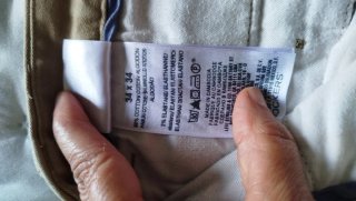 Pantalón chino caballero beige