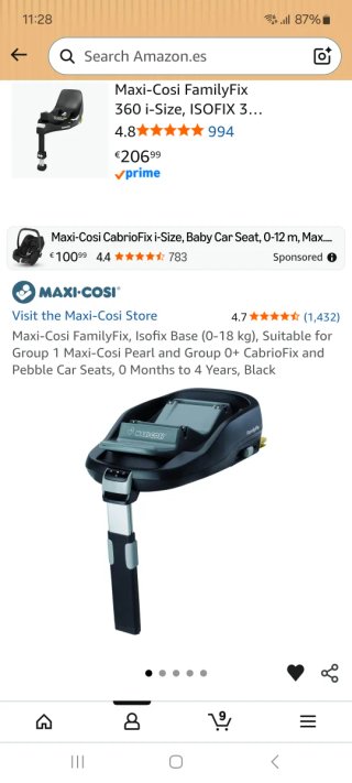 Maxi-Cosi Pearl Silla de Coche