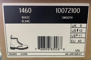 Dr. Martens 1460 Blancas Talla 43 Nuevas