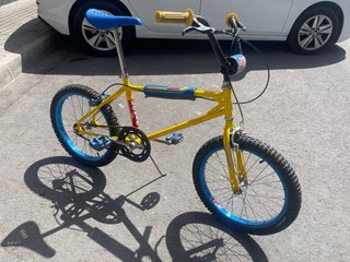 Bicicleta clasica BMX BH X3 Amarilla