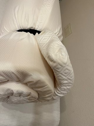Topper viscoelástico para cama de 150 cm x 190 cm