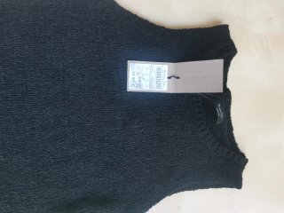 Top negro Massimo Dutti sin mangas