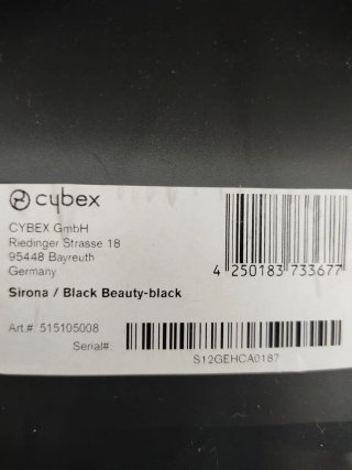Silla de coche Cybex Sirona Isofix