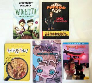 Lote de libros juveniles
