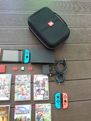 Nintendo Switch Completa con Juegos