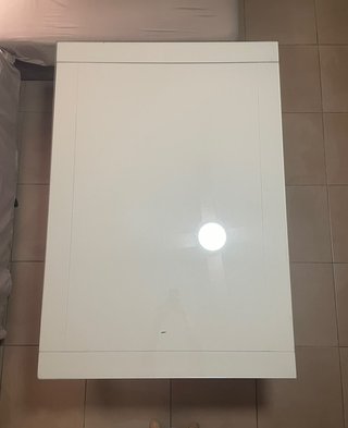 Mesa de centro madera y cristal