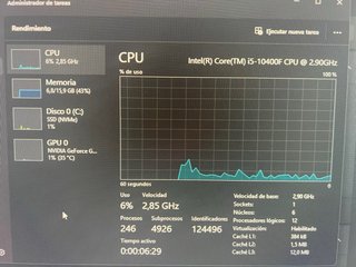 PC Gaming i5 10400F 16GB 1TB SSD GTX 1650