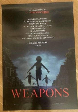 Póster  WEAPONS