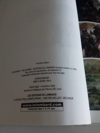 Lote de 4 tomes Thorgal 28-29-30-31