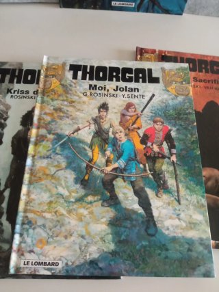 Lote de 4 tomes Thorgal 28-29-30-31