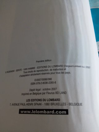 Lote de 4 tomes Thorgal 28-29-30-31