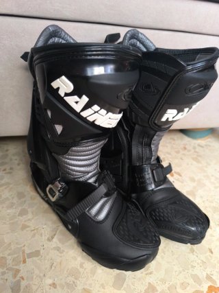 Botas de moto Rainers negras