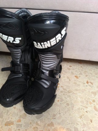 Botas de moto Rainers negras