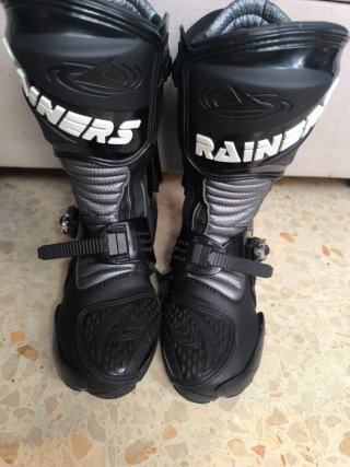 Botas de moto Rainers negras