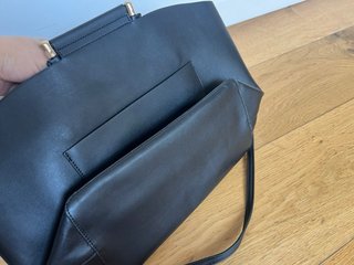 Bolso Negro Mango Nuevo