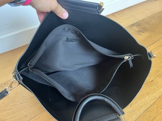 Bolso Negro Mango Nuevo