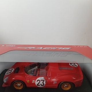 Coche Burago Racing Ferrari 1:24