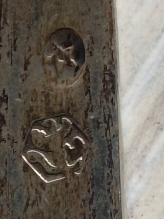 Juego cubiertos antiguos plata