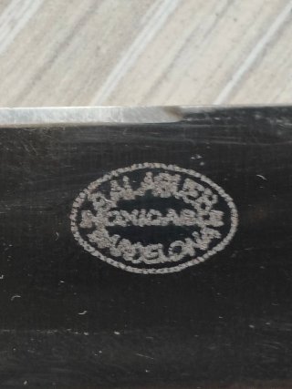 Juego cubiertos antiguos plata