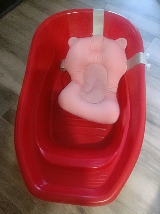 Bañera bebé con adaptador