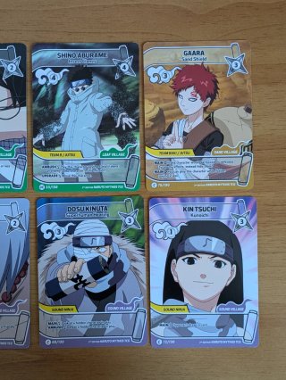 Naruto Mythos TCG 2ª Ed. - Lotto 8 carte