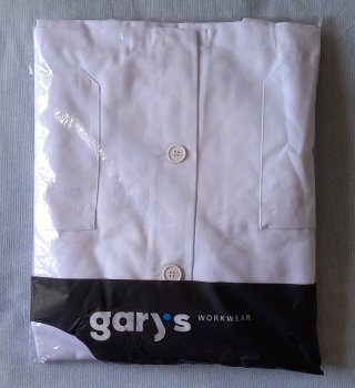 Uniforme Sanitario Blanco Manga Corta