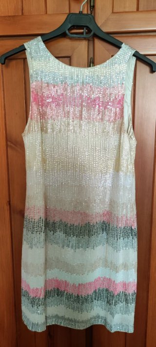 Vestido French Connection lentejuelas Talla S