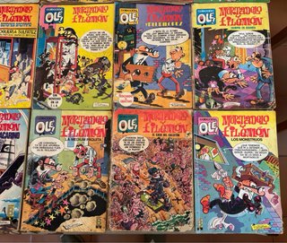 18 comics mortadelo y filemon