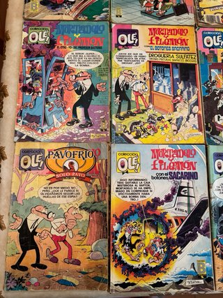 18 comics mortadelo y filemon